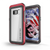 Galaxy S8 Waterproof Case, Ghostek Atomic 3 Series| Underwater | Shockproof | Dirt-proof | Snow-proof | Aluminum Frame | Ultra Fit | Swimming | (Red) (Color in image: Red)