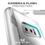 Galaxy Note 8 Case, Ghostek Cloak 3 Galaxy Note 8 Clear Transparent Bumper Case Note 8 2017 | TEAL 