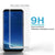 Galaxy S9  White Punkcase Glass SHIELD Tempered Glass Screen Protector 0.33mm Thick 9H Glass (Color in image: Black)
