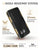 Galaxy S7 Case, Ghostek Cloak Series Gold  Slim Premium Protective Hybrid Impact Glass Armor (Color in image: red)