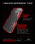 Galaxy S7 Case, Ghostek Cloak Series Red  Slim Premium Protective Hybrid Impact Glass Armor (Color in image: pink)