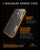 Galaxy S7 Case, Ghostek Cloak Series Gold  Slim Premium Protective Hybrid Impact Glass Armor (Color in image: pink)