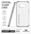 Galaxy S7 Case, Ghostek® Covert Clear Series w/ Premium Impact Cover Screen Protector | Warranty (Color in image: Black)