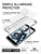 Galaxy S7 Case, Ghostek® Covert Clear Series w/ Premium Impact Cover Screen Protector | Warranty (Color in image: Pink)