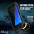 Galaxy S7 Edge Waterproof Case, Punkcase [Extreme Series] [Slim Fit] [IP68 Certified] [Shockproof] [Snowproof] [Dirproof] Armor Cover [BLACK] 