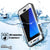 Galaxy S7 Edge Waterproof Case, Punkcase [Extreme Series] [Slim Fit] [IP68 Certified] [Shockproof] [Snowproof] [Dirproof] Armor Cover [White] (Color in image: Light Blue)