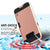 Galaxy S8 Plus Case, PUNKcase [SLOT Series] [Slim Fit] Dual-Layer Armor Cover w/Integrated Anti-Shock System, Credit Card Slot [Rose Gold] (Color in image: Gold)