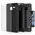 Galaxy S8 Plus Case, PUNKcase [SLOT Series] [Slim Fit] Dual-Layer Armor Cover w/Integrated Anti-Shock System, Credit Card Slot [Black] (Color in image: Silver)