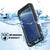 Galaxy S8 Waterproof Case, Punkcase [Extreme Series] [Slim Fit] [IP68 Certified] [Shockproof] [Snowproof] [Dirproof] Armor Cover [Black] 