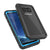 Galaxy S8 Waterproof Case, Punkcase [Extreme Series] [Slim Fit] [IP68 Certified] [Shockproof] [Snowproof] [Dirproof] Armor Cover [Light Blue] (Color in image: Teal)
