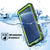 Galaxy S8 Waterproof Case, Punkcase [Extreme Series] [Slim Fit] [IP68 Certified] [Shockproof] [Snowproof] [Dirproof] Armor Cover W/ Built In Screen Protector for Samsung Galaxy S8 [Green] (Color in image: Light blue)