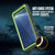 Galaxy S8 Waterproof Case, Punkcase [Extreme Series] [Slim Fit] [IP68 Certified] [Shockproof] [Snowproof] [Dirproof] Armor Cover W/ Built In Screen Protector for Samsung Galaxy S8 [Green] (Color in image: White)