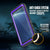 Galaxy S8 Waterproof Case, Punkcase [Extreme Series] [Slim Fit] [IP68 Certified] [Shockproof] [Snowproof] [Dirproof] Armor Cover W/ Built In Screen Protector for Samsung Galaxy S8 [Purple] (Color in image: Pink)