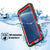 Galaxy S8 Waterproof Case, Punkcase [Extreme Series] [Slim Fit] [IP68 Certified] [Shockproof] [Snowproof] [Dirproof] Armor Cover W/ Built In Screen Protector for Samsung Galaxy S8 [Red] (Color in image: White)