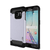 Galaxy s6 EDGE Plus Case PunkCase Galactic SIlver Series Slim Protective Armor Soft Cover Case w/ Tempered Glass Protector Lifetime Warranty (Color in image: silver)