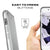iPhone 8 Case, Ghostek Cloak 3 Series Case for iPhone 8 Case Clear Protective Case [Black] 