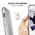 iPhone 7 Case, Ghostek Cloak 3 Series Case for iPhone 7 Case Clear Protective Case [RED] 
