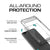 iPhone 7+ Plus Case, Ghostek Covert 2 Series for iPhone 7+ Plus Protective Case [ Teal] (Color in image: Orange)