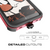 LG G6 WATERPROOF CASE | ATOMIC 3 SERIES | RED (Color in image: Black)