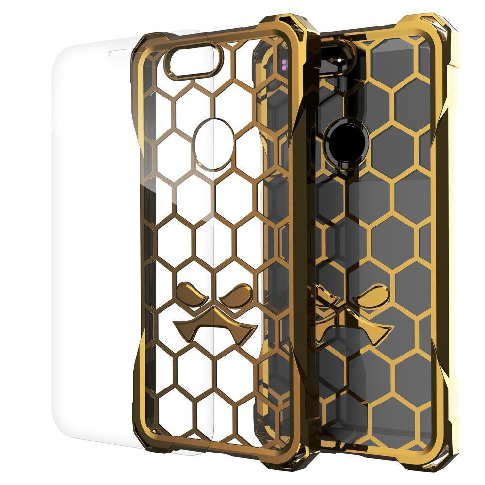 Google Pixel XL Case, Ghostek® Covert Gold, Premium Impact Protective Armor | Lifetime Warranty Exchange (Color in image: gold)