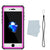 Apple iPhone 8 Waterproof Case, PUNKcase CRYSTAL Pink W/ Attached Screen Protector  | Warranty (Color in image: Light Blue)