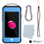 iPhone SE (4.7") Waterproof Case, Punkcase ALPINE Series, Light Blue | Heavy Duty Armor Cover (Color in image: purple)