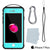 iPhone 8+ Plus Waterproof Case, Punkcase ALPINE Series, Teal | Heavy Duty Armor Cover (Color in image: red)