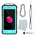 iPhone SE (4.7") Waterproof Case, Punkcase ALPINE Series, Teal | Heavy Duty Armor Cover (Color in image: red)