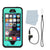 iPhone 5S/5 Waterproof Case, PunkCase StudStar Teal Case Water/Shock/Dirt Proof | Lifetime Warranty (Color in image: red)