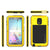 Note 4 Case, Punkcase® METALLIC Series NEON w/ TEMPERED GLASS | Aluminum Frame (Color in image: Gold)