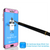 Galaxy S6 Edge Pink Tempered Glass Screen Protector, PUNKSHIELD \0.33mm Thick 9H Glass (Color in image: Gold)
