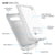 Galaxy Note 5 Battery Case, Punkcase 5000mAH Charger Case W/ Screen Protector | IntelSwitch [White] (Color in image: Gold)