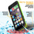 Apple iPhone 8 Waterproof Case, PUNKcase CRYSTAL 2.0 Light Green  W/ Attached Screen Protector  | Warranty (Color in image: Red)