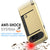 Galaxy Note 5 Case PunkCase CLUTCH Gold Series Slim Armor Soft Cover Case w/ Tempered Glass (Color in image: Silver)