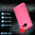 Galaxy S6 Waterproof Case PunkCase StudStar Pink Thin 6.6ft Underwater IP68 Shock/Dirt/Snow Proof (Color in image: teal)