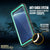 Galaxy S8 PLUS Waterproof Case, Punkcase [Extreme Series] [Slim Fit] [IP68 Certified] [Shockproof] [Snowproof] [Dirproof] Armor Cover W/ Built In Screen Protector for Samsung Galaxy S8+ [Teal] (Color in image: Red)