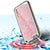 iPhone SE (4.7") Case, PunkCase LIQUID Rose Series, Protective Dual Layer Floating Glitter Cover (Color in image: gold)