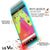 LG v20 Case Punkcase® LUCID 2.0 Teal Series w/ PUNK SHIELD Glass Screen Protector | Ultra Fit (Color in image: black)