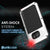 Galaxy S7 EDGE  Case, PUNKcase Metallic White Shockproof  Slim Metal Armor Case (Color in image: silver)