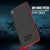 Galaxy S8 PLUS Case, PunkCase [Stealth Series] Hybrid 3-Piece Shockproof Dual Layer Cover [Non-Slip] [Soft TPU + PC Bumper] with PUNKSHIELD Screen Protector for Samsung S8+ [Red] (Color in image: Rose Gold)