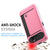 Galaxy S6 EDGE Plus Case PunkCase CLUTCH Pink Series Slim Armor Soft Cover Case w/ Screen Protector (Color in image: Gold)