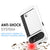 Galaxy s6 Case PunkCase CLUTCH White Series Slim Armor Soft Cover Case w/ Tempered Glass (Color in image: Silver)