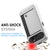 Galaxy S6 EDGE Case PunkCase CLUTCH Silver Series Slim Armor Soft Cover Case w/ Screen Protector (Color in image: White)