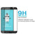 Galaxy S7 Black Screen Protector, Punkcase Glass SHIELD Tempered Glass Protector 0.33mm Thick 9H (Color in image: Clear)