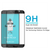 Galaxy S6 Edge Black Punkcase Glass SHIELD Tempered Glass Screen Protector 0.33mm Thick 9H Glass (Color in image: Silver)