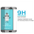 Galaxy S7 Edge Silver Punkcase Glass SHIELD Tempered Glass Screen Protector 0.33mm Thick 9H Glass (Color in image: Gold)