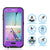 Galaxy S6 Waterproof Case, PunkCase SpikeStar Purple Water/Shock/Dirt/Snow Proof | Lifetime Warranty (Color in image: black)