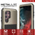 Galaxy S22 Ultra Metal Case, Heavy Duty Military Grade Rugged Armor Cover [Gold] (Color in image: Neon)