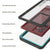 Galaxy S22 Ultra Water/ Shock/ Snowproof [Extreme Series]  Screen Protector Case [Teal] (Color in image: Purple)