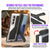 Galaxy Z Fold7 Metall Case, Heavy Duty Military Grade -Rüstungsabdeckung Ganzkörper hart [Weiß]